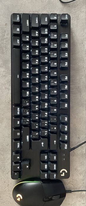Logitech g413 TKL SE, мышка g102