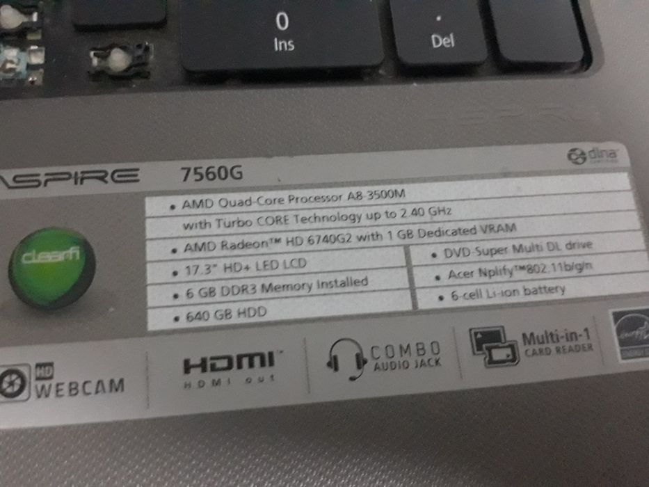Acer Aspire срочно продам