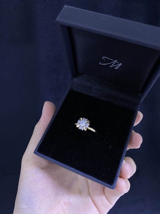 Кольцо Цвет: красное Проба:585 Вес: 1,12гр