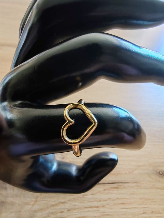 Пръстен дамски позлатен