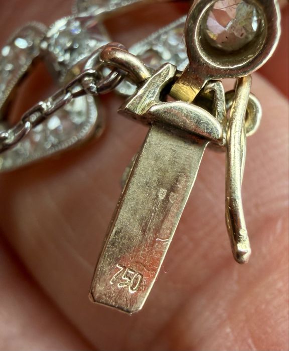 Златна гривна 18к Art Deco