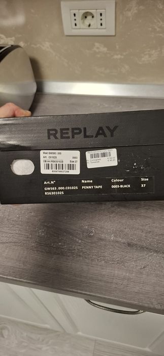 Adidasi damă replay originali nr 37