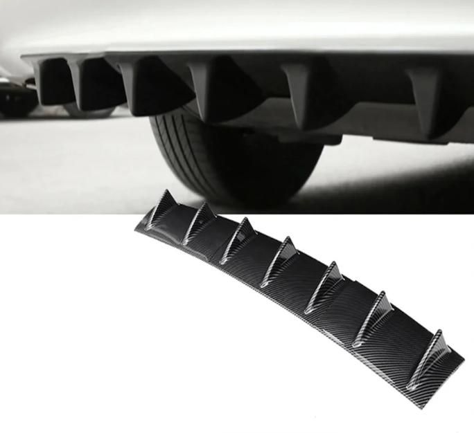 Добавка №3635-4 Универсална CARBON задна броня Спойлер за багажник Зад