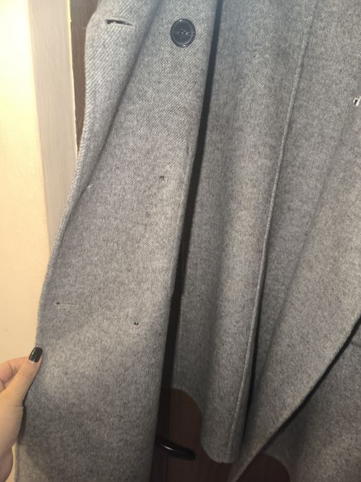 Леко палтенце Zara handmade 50% вълна