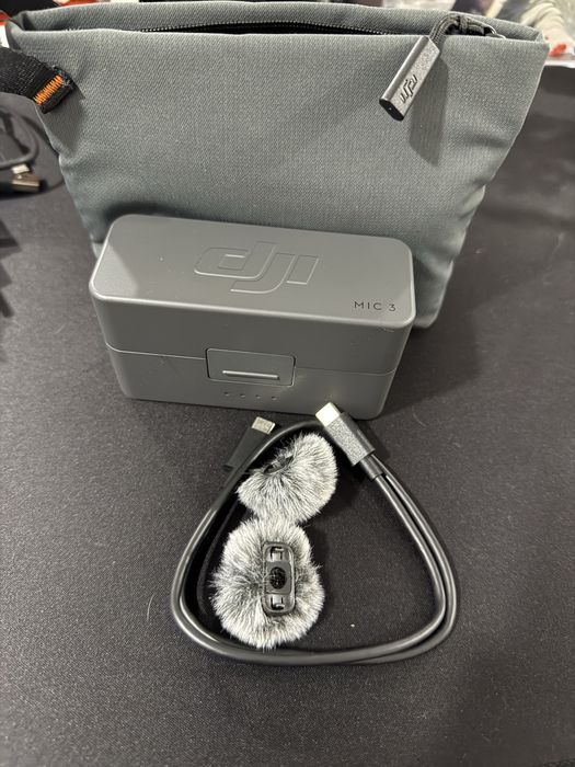 DJI Mic 3 – безжичен микрофон комплект, гаранция 2028