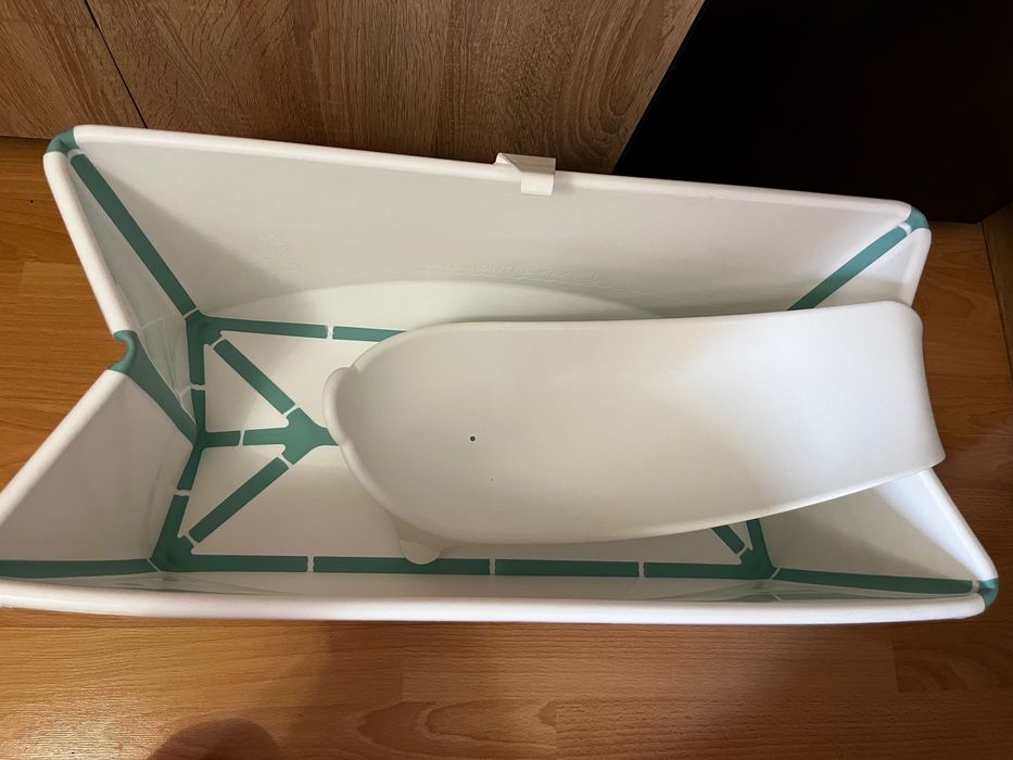 Сгъваема вана Stokke + подложка за новородено