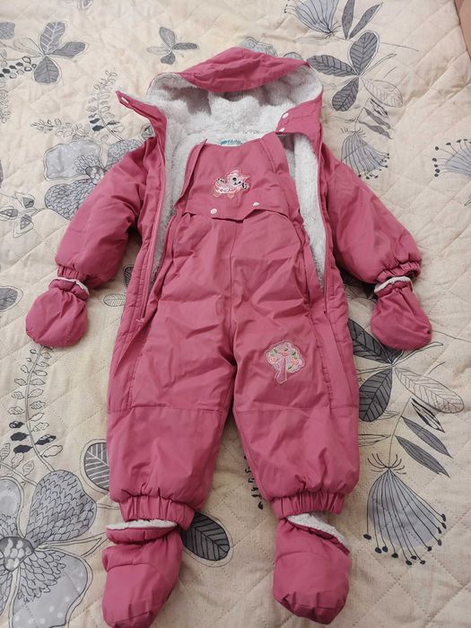 Зимен космонавт за момиченце на 9-12 м