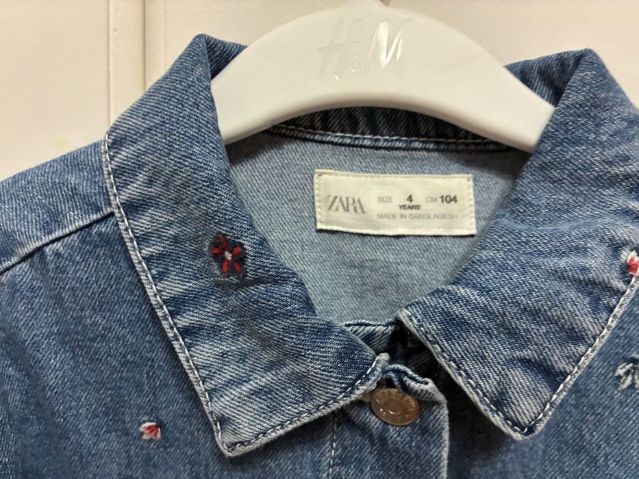 Jacheta Denim Zara 5 ani fetițe