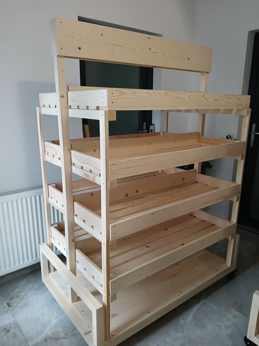 Vand stand de  rustic