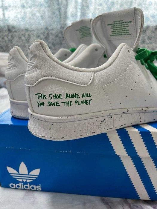 Оригинални обувки ADIDAS STAN SMITH PRIMEGREEN  размер  EU 40 2/3