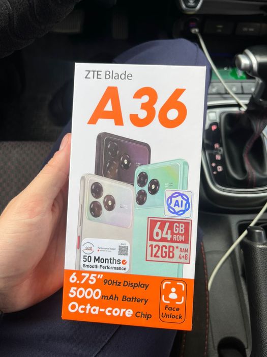 Новый телефон zte A36