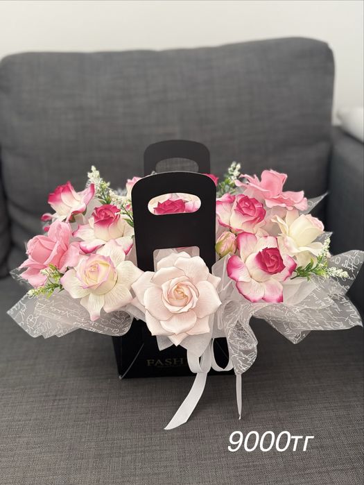 Мыльные букеты, сабынды гулдер