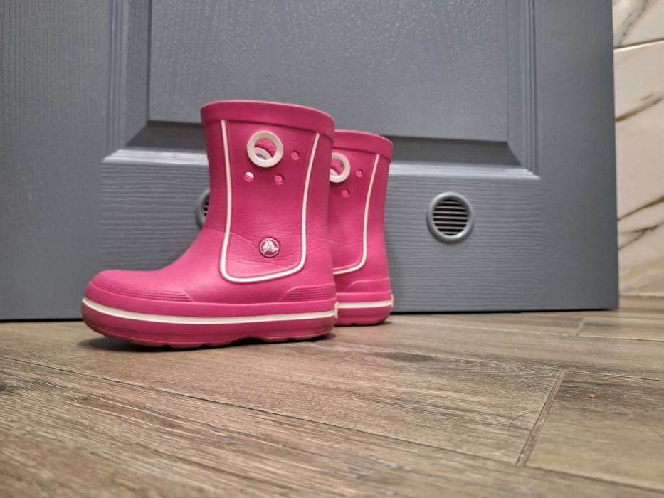 Детски гумени ботуши Crocs - розови, 10-11