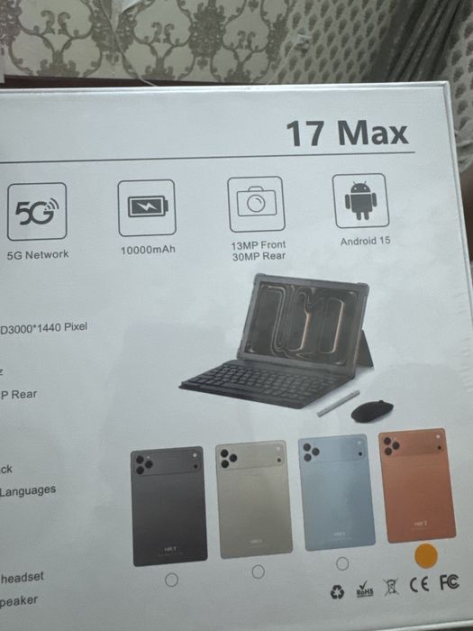 Продаю планшет 17 про Макс