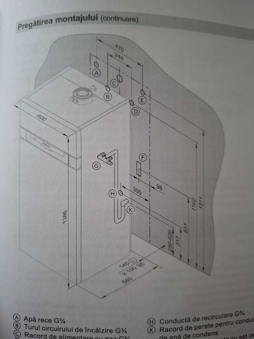 Centrala termica gaz viessmann condensatie functionala boiler cu expan