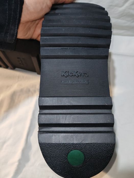 Удобни мъжки боти от естествена кожа KicKers №44