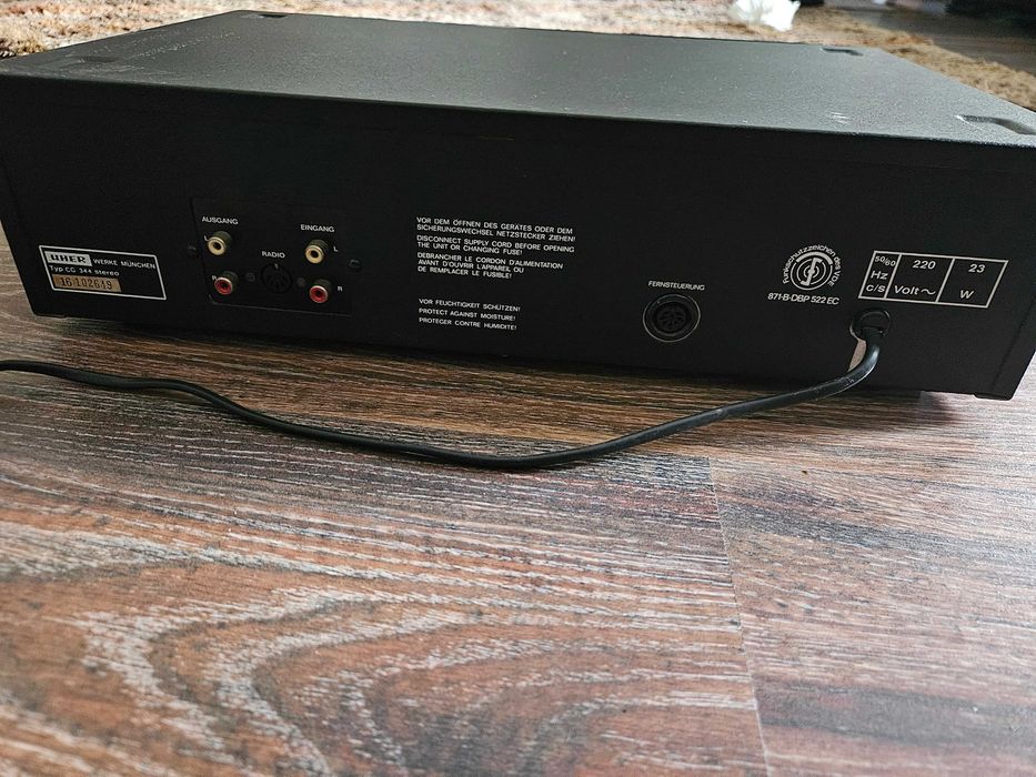 Uher CG 344 Casete Tape Deck