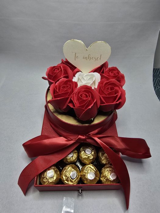 Aranjamente din trandafiri de săpun