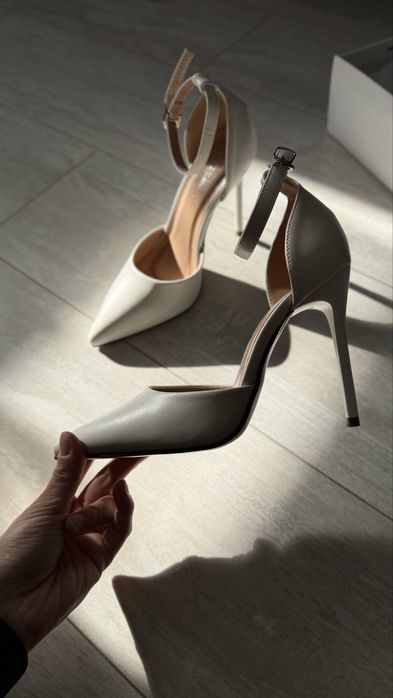 туфли лодочки белые новые