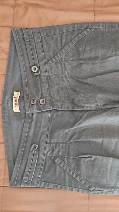 Pantaloni negri eleganți pentru femei, marca Caramel