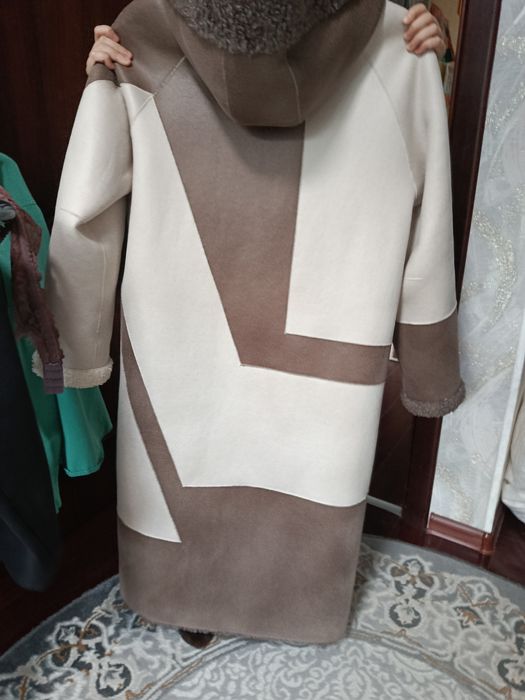 Пальто дублёнка тэди.