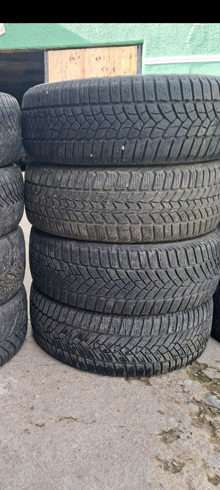 Vând jante aliaj originale Audi 5x112, anvelope 205 55 R16