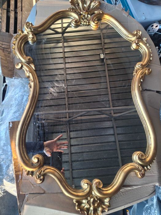 Винтидж бароково огледало