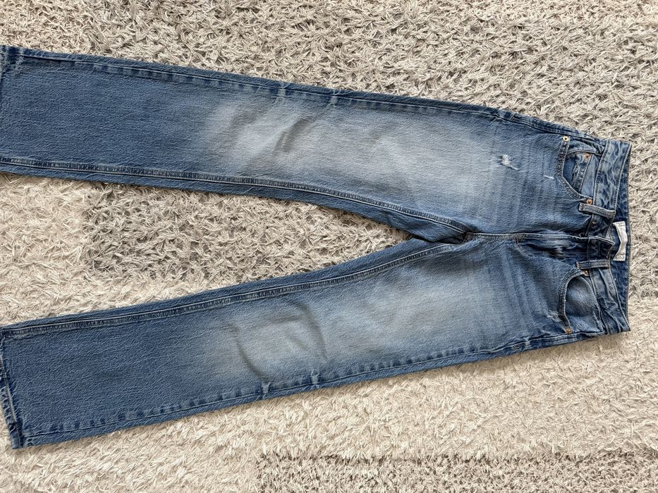 Сини дънки Stradivarius