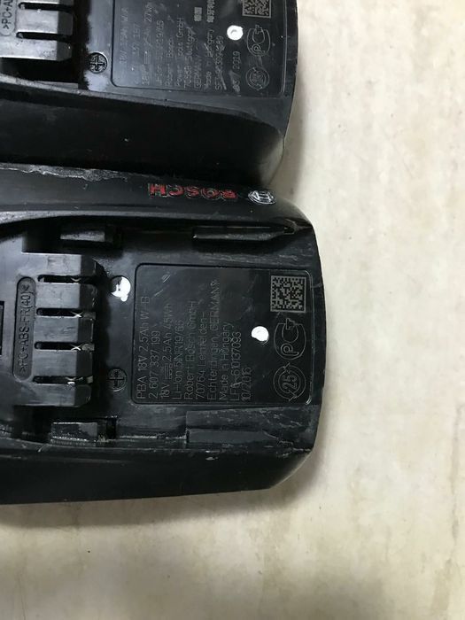 Baterie Bosch 18v PBA 18v 1,5A și 2,5A