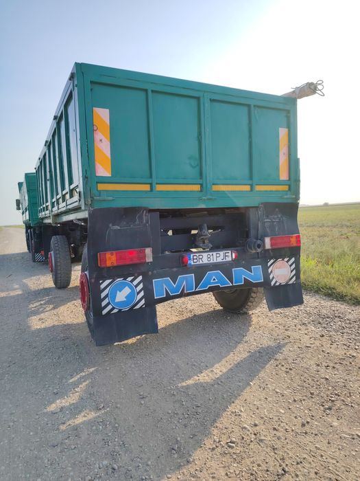 Man Silent+Remorca cereale