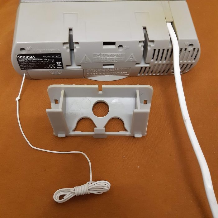 Radio cu ceas pentru bucătărie.