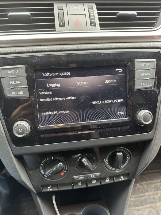Skoda Activare Smart Link Apple Carplay Android Octavia Fabia Rapid