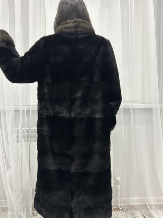 Норковая шуба, б/у