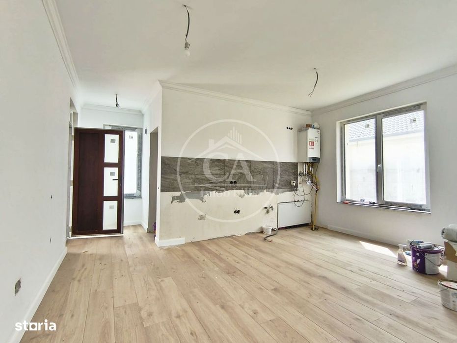 Apartament la casă de vanzare cu 2 camere si curte, Santandrei, Bihor — fotografia 3