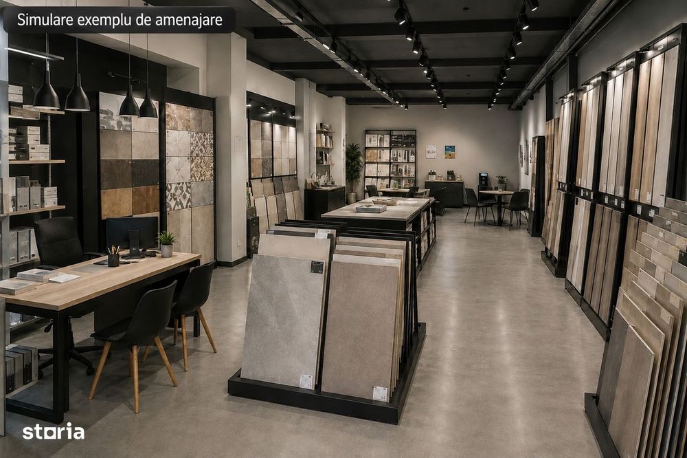 Spațiu Comercial 144 mp – Vizavi de Aeroport – Servicii / Showroom