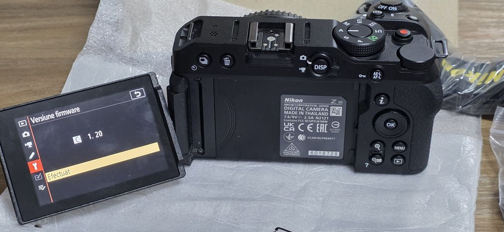 Aparat foto/video Nikon Z30 fara obiectiv, 2981 cadre