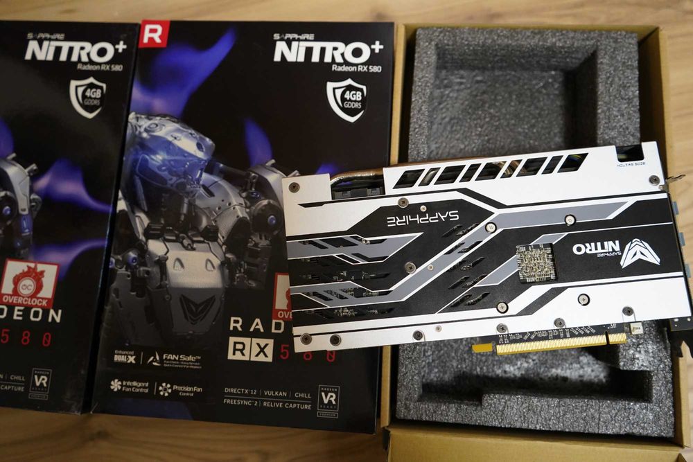 Видеокартa Sapphire Nitro+ RX 580 4GB GDDR5