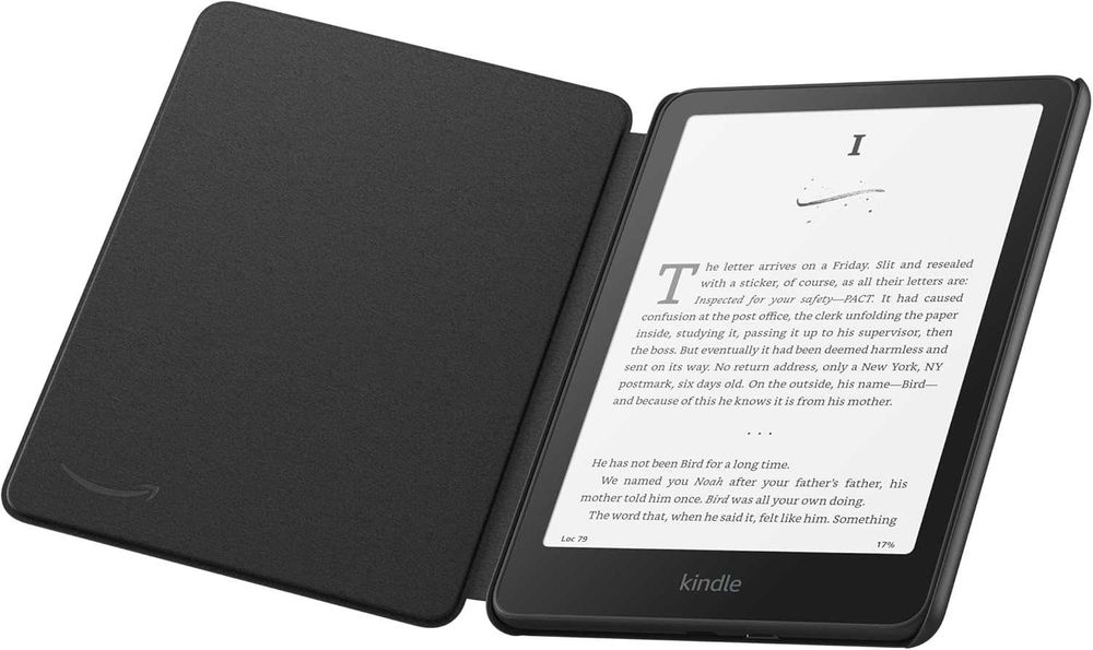 Премиальный кожаный чехол для Kindle Paperwhite/Colorsoft(Walnut/Ruby)