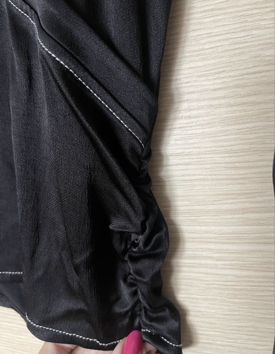 Bluza neagra Satin Zara M. Noua cu eticheta