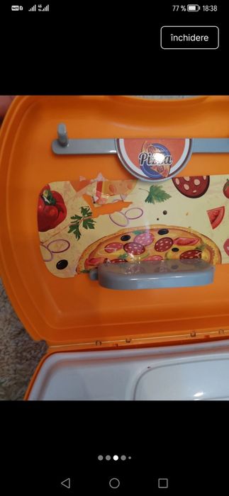 Cuptor pizza jucărie