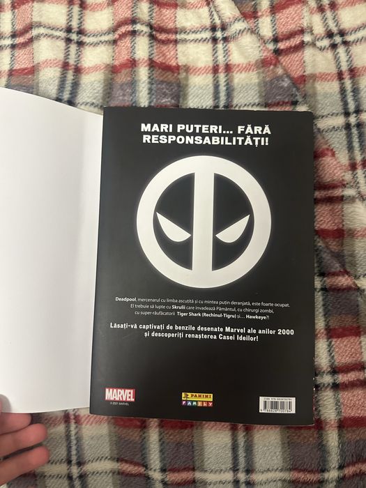 Banda Desenata Deadpool Colectia Renastere