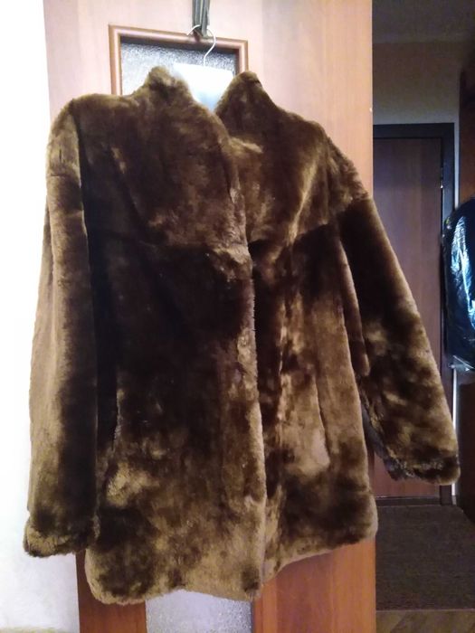 Полушубок цигейка 50