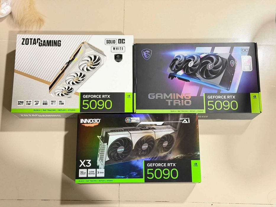 Rtx 5090 Zorac, Gaming trio