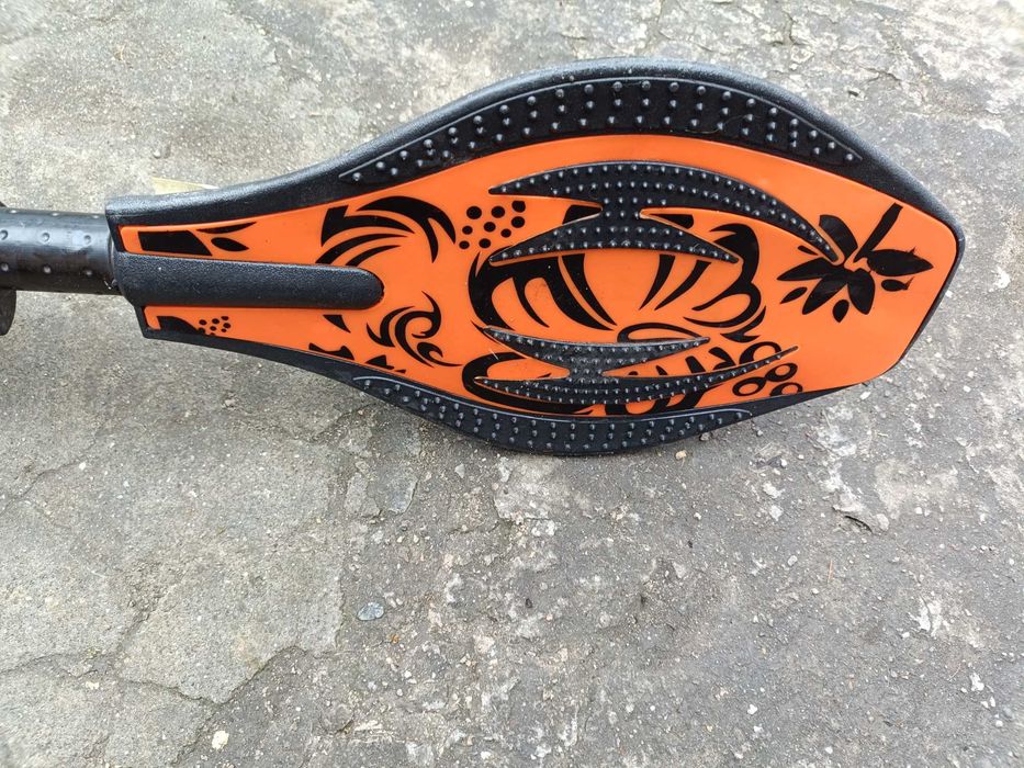 Waveboard portocaliu