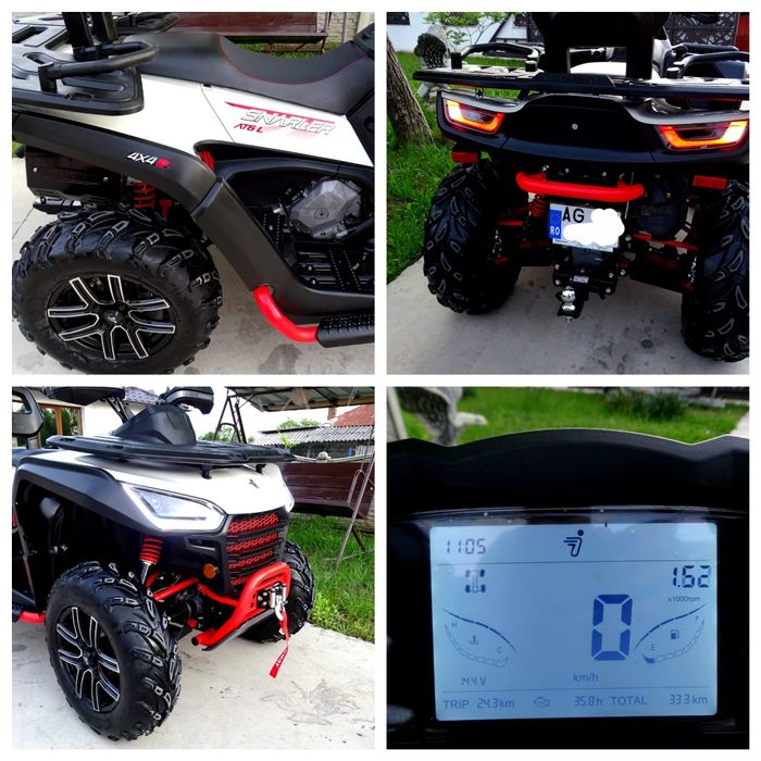 ATV  SEGWAY  SNARLER ‼️AT 6 L ‼️EPS‼️330km‼️2024