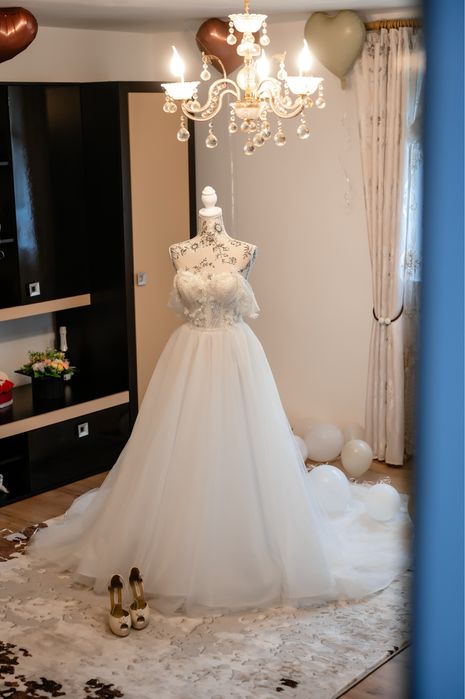 Rochie mireasă model 2 în 1