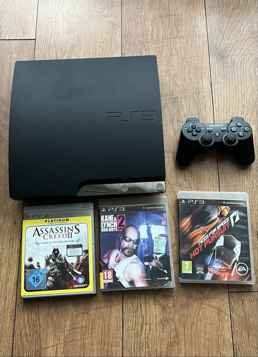 Ps3 plus controller plus 3 jocuri