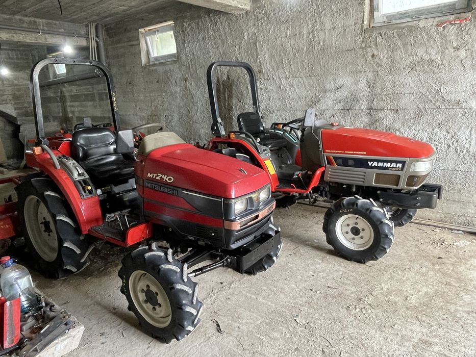 Tractor japonez Yanmar EG 227 4x4 freza de sol