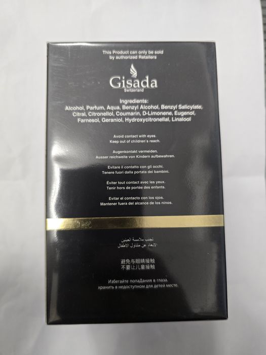 Gisada Ambasador for men 100ml edp