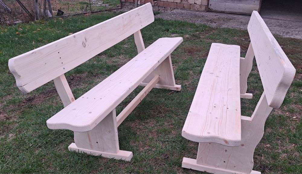 Banci de terasa si gradina